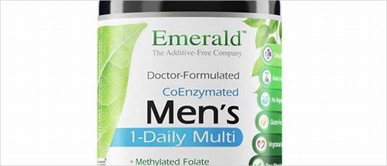 Methylated multivitamin for men